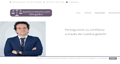 Desktop Screenshot of abogadoescribanogares.com